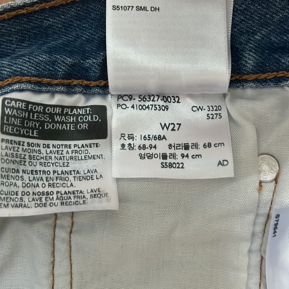 Levi’s 501 Original Short in Athens Mid Short - Picture 8 of 8